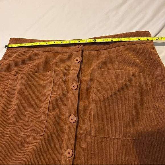 SHEIN Corduroy Skirt in Brown - Picture 5 of 7